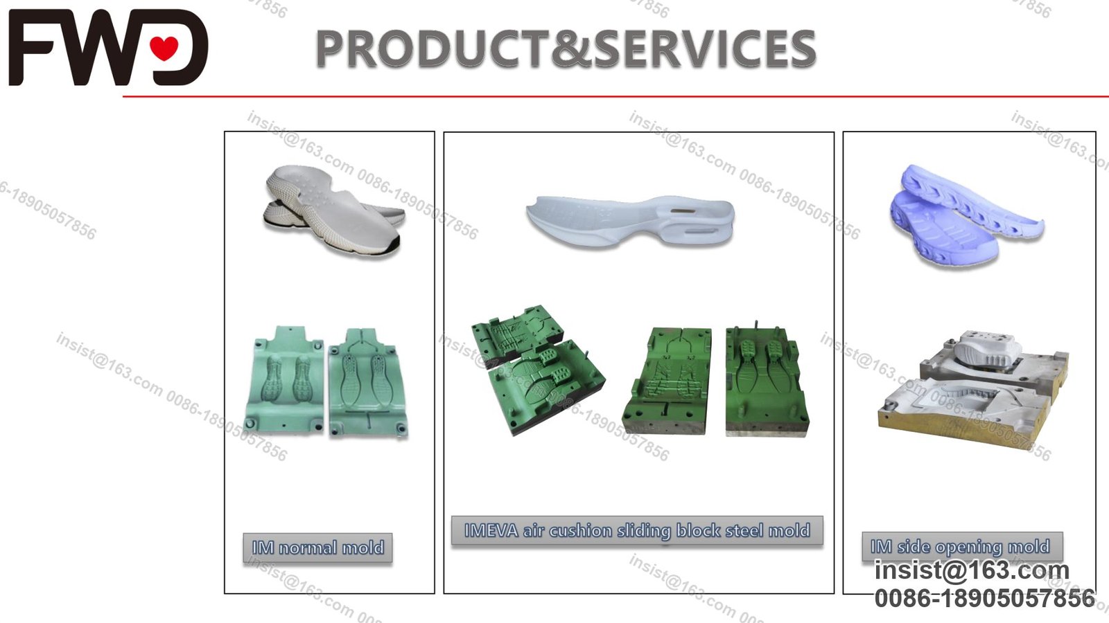 Steel / Rubber / Side-Opening Mold