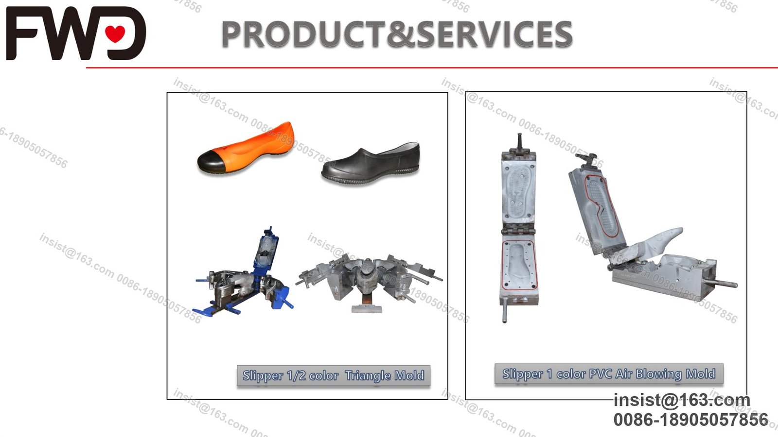 1/2-Color Mold & PVC Air-Blowing Mold